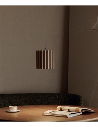 Lámpara colgante Dena - Aromas - Diseño decorativo en cerámica con luz regulable