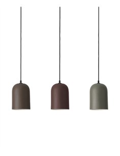 Lámpara colgante Copo - Aromas - Pantalla de cerámica redondeada, diseño minimalista