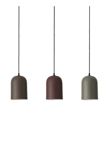 Lámpara colgante Copo - Aromas - Pantalla de cerámica redondeada, diseño minimalista
