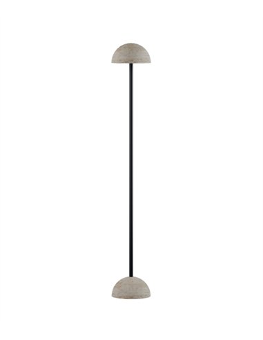 Lámpara de pie Big Dussa - Aromas - Diseño minimalista en mármol travertino