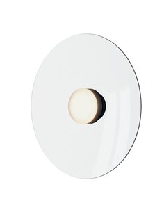 Aplique de pared Betty - Aromas - Gran disco de cristal con luz LED 2