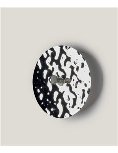 Aplique de pared Moon - Aromas - Disco metálico efecto espejo disponible en 2 tamaños 2