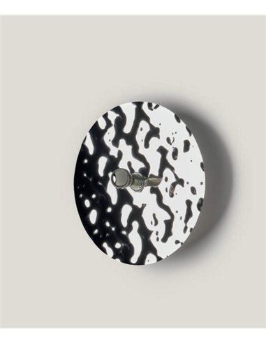 Aplique de pared Moon - Aromas - Disco metálico efecto espejo disponible en 2 tamaños