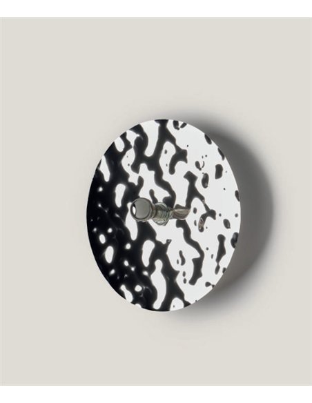 Aplique de pared Moon - Aromas - Disco metálico efecto espejo disponible en 2 tamaños