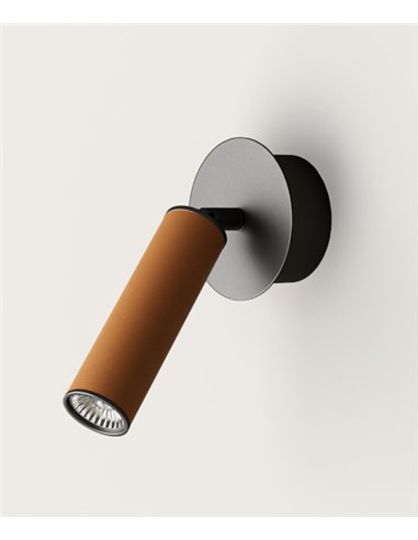 Aplique de pared Tura - Aromas - Foco de lectura orientable con control táctil