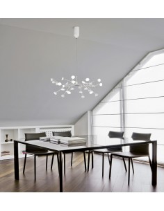 Lámpara colgante ADN - Mantra - Lámpara LED multifoco de diseño