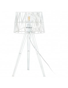 Lámpara de mesa industrial blanca Tess - Exo - Novolux Lighting 2