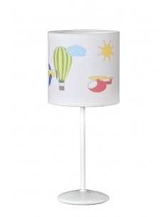 Lámpara de mesa Globos - Anperbar - Lámpara infantil con globos y aviones