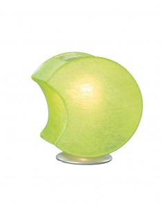Lámpara de mesa Sueños Luna - Anperbar - Lámpara de mesa infantil en forma de luna, color verde