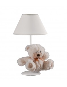 Lámpara de mesa Ositos - Anperbar - Lámpara de mesita infantil con osito de peluche