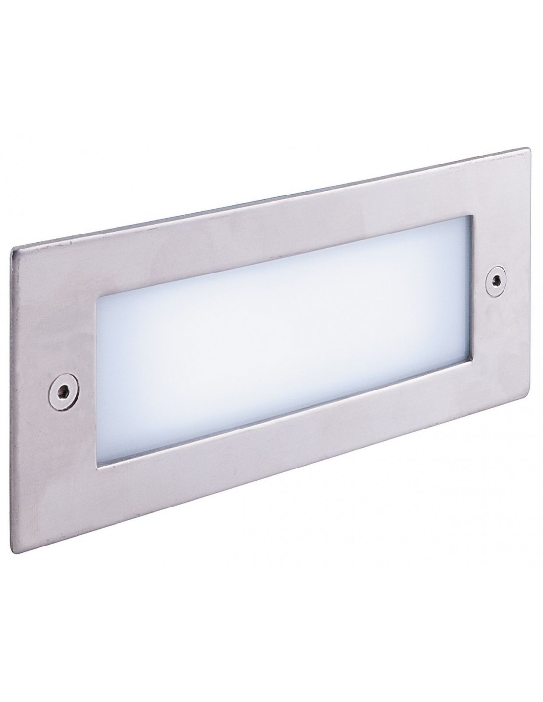 VBLED®  aluminio anodizado mate 12 mm de profundidad de montaje luz blanca cálida 0,9 W 12 V certificación IP67, para pared suelo y techo  Lámpara LED empotrable extra plana 