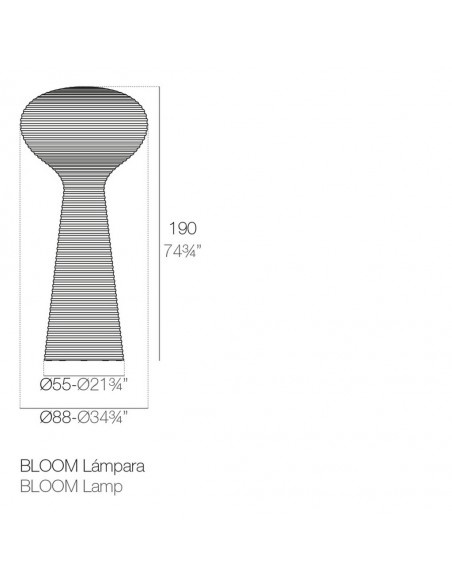 Bloom con batería