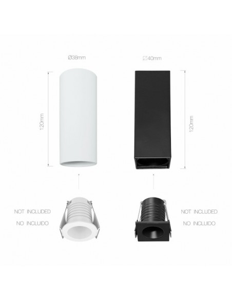 Accesorio para Pulsar cuadrado 3,5W