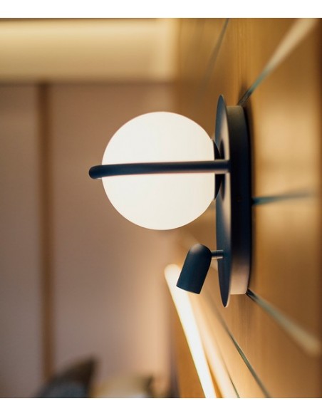 Aplique de pared C Ball 2 luces