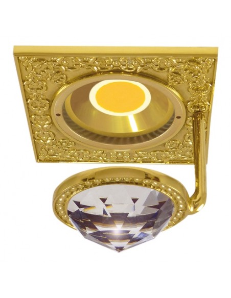 Foco empotrable con cristal Swarovski San Sebastian – Fede