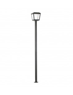 Farola LED Plaza - Faro - Farola exterior negra 220 cm 2