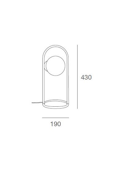 Lámpara de mesa Pea – Massmi