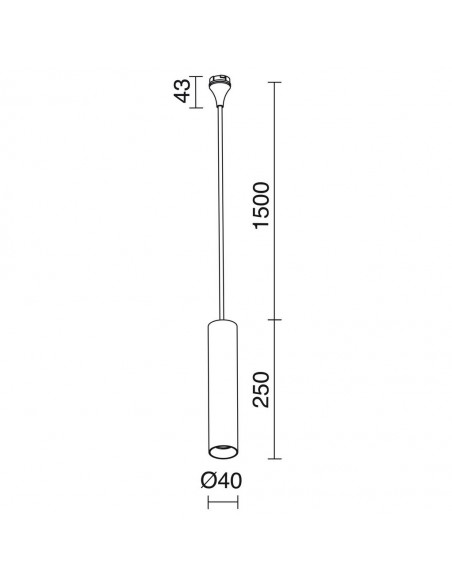 Colgante de techo Dube - Indeluz - Novolux Lighting