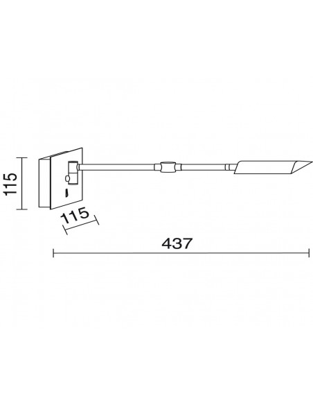 Aplique de pared Julia - Exo - Novolux Lighting