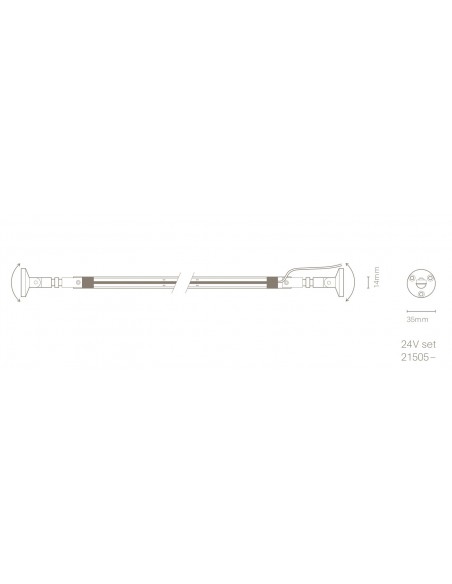 Tensor LED Cob Elegance - Nexia