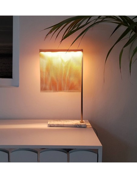 Lámpara de mesa LED de metal chapada en oro 2800K – Sicilia - MYO
