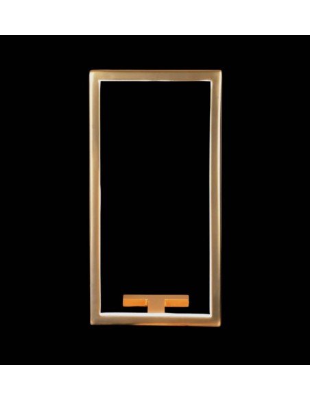 Lámpara de mesa LED de metal chapada en oro mate 3000K – Geo – MYO