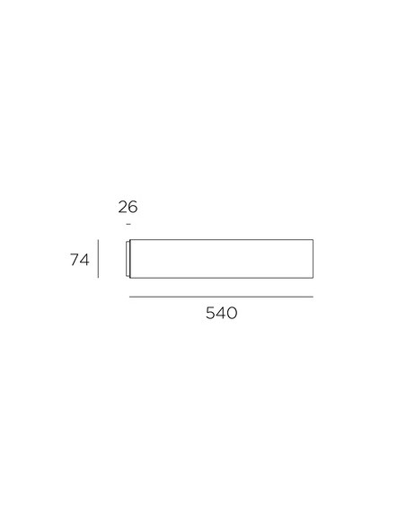 Aplique de pared Fino – Leds C4