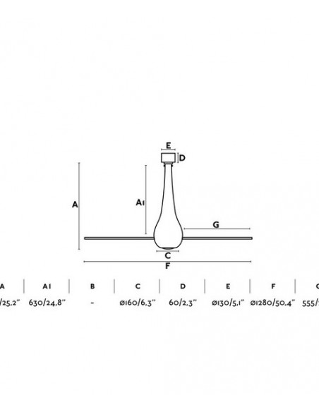 Ventilador de techo Eterfan - Faro