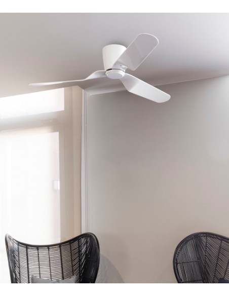 Ventilador de techo con o sin luz Pemba - Faro