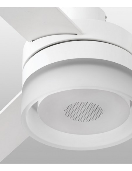 Ventilador de techo con luz y altavoz Ice - Faro 