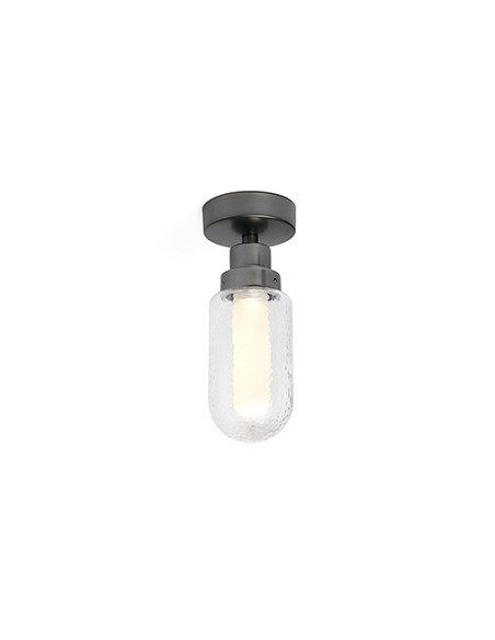 Plafón de techo de baño LED con pantalla de cristal - Brume - Faro