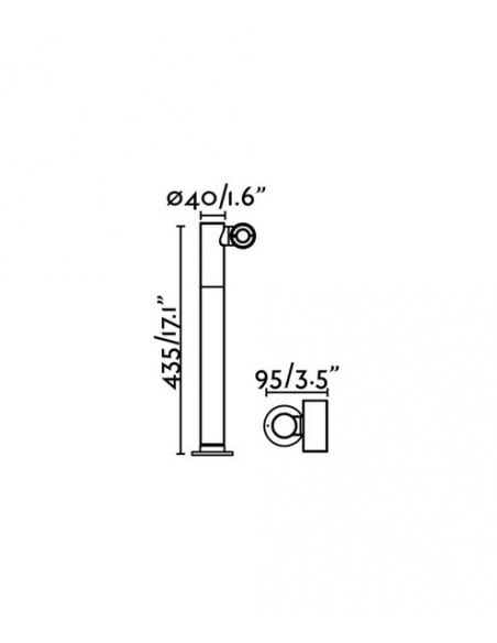 Lámpara baliza orientable Spy-2 - Faro