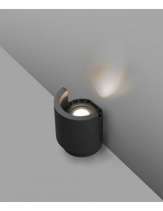 Proyector de suelo Noboru - Faro - Lámpara de exterior, Acabado gris oscuro, LED COB 3000K 2