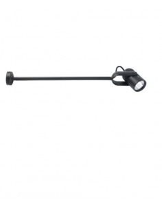 Lámpara proyector Slot-2 - Faro - Lámpara negra de exterior LED 2