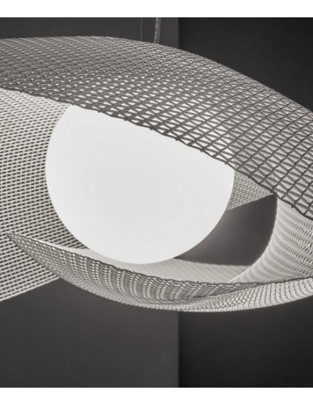 Lámpara colgante LED color blanco dos tamaños – Mytilus - A by Arturo Álvarez