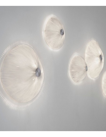 Aplique/plafón LED/E27 dos tamaños color blanco – Onn - A by Arturo Álvarez