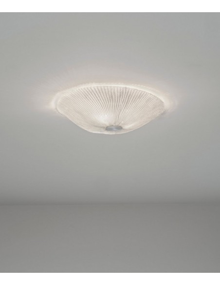 Aplique/plafón LED/E27 dos tamaños color blanco – Onn - A by Arturo Álvarez