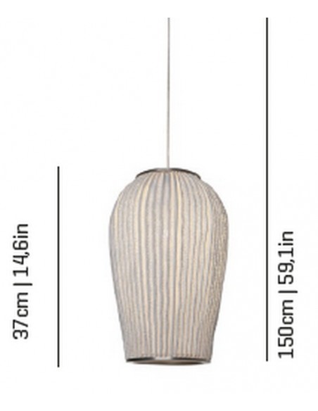 Lámpara colgante E27/LED diferentes colores – Coral Galaxea - A by Arturo Álvarez