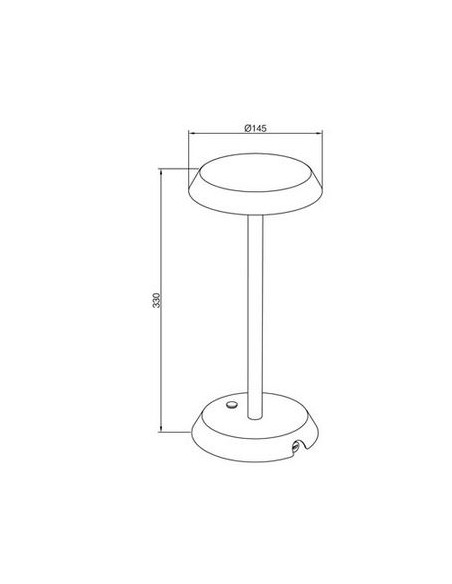 Lámpara de mesa Bateria - Pujol