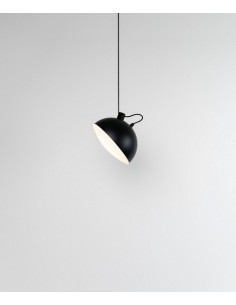 Lámpara colgante de metal negro 1 luz - Nod - Milán 2