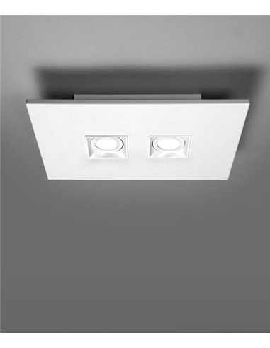 Plafón de techo 2 luces Polifemo - Milán