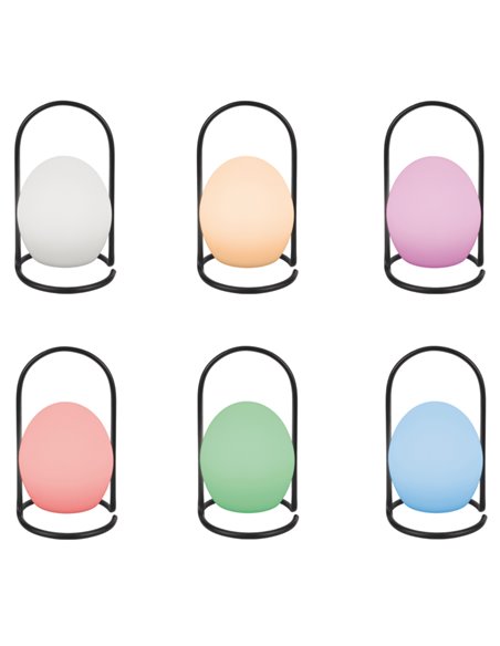 Lámpara de mesa con luz RGB Capriles – AJP