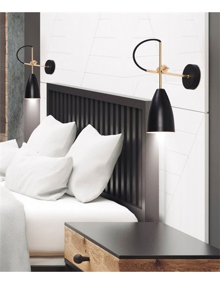 Lámpara de pared cabezal orientable Manus – AJP