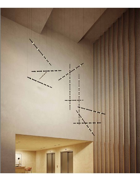 Lámpara colgante Dew 170 cm – Leds C4