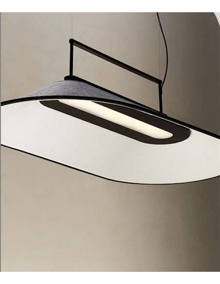 Lámpara colgante Shoemaker – 120,4 cm – Leds C4