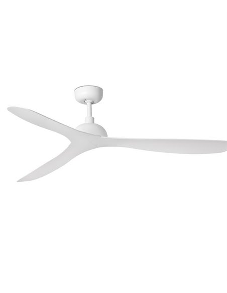 Ventilador de techo blanco tres aspas Gotland - Faro