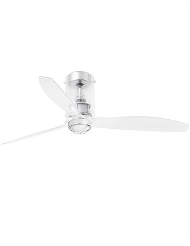 Ventilador de techo con luz y motor DC Mini Tube - Faro