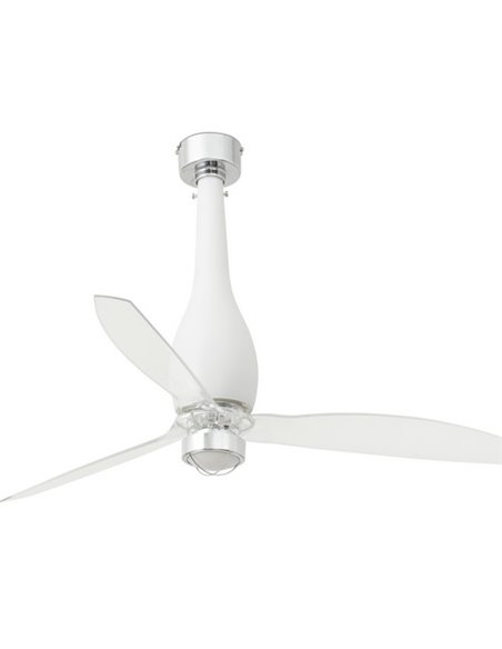 Ventilador de techo con luz y motor DC Eterfan - Faro