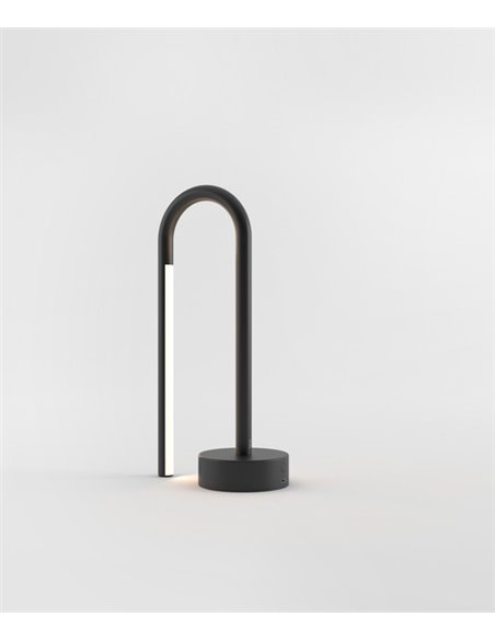 Lámpara de sobremesa Mini Bow - Nexia con batería e intensidad de luz regulable