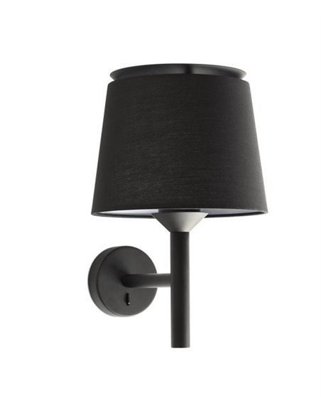 Lámpara aplique de tela Savoy – Faro – Pantalla textil